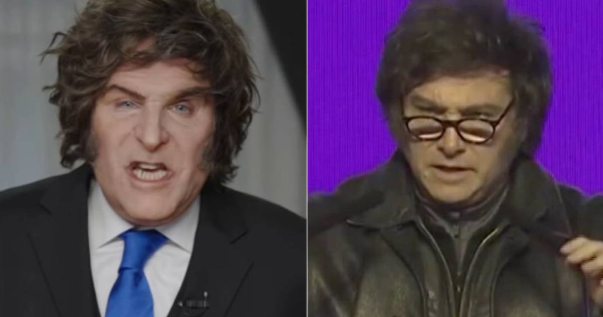 Stefan Kramer imita a Javier Milei en promoción de show