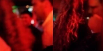 Las fotos de Andrea Marocchino con otra mujer que aumentaron las sospechas de Pancha Merino.