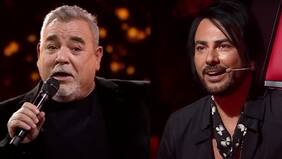 "No entiendo qué hace usted acá. Usted debería venir a sentarse acá...”, le dice Beto Cuevas a Jorge Caraccioli, quien está participando The Voice