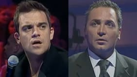 “No pude descifrar si el conductor (Lucho Jara) estaba teniendo una crisis nerviosa o si era una broma”, recuerda Robbie Williams