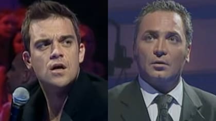 “No pude descifrar si el conductor (Lucho Jara) estaba teniendo una crisis nerviosa o si era una broma”, recuerda Robbie Williams