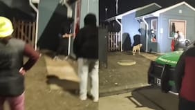 “Cómo le andas robando a la gente humilde”: pillan a sujeto robando balón de gas en Puerto Montt