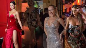 Los looks de Coni Capelli, iCata, Alessia Traverso y Fran Maira en la gala Galio: las ex Gran Hermano se lucieron