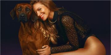 la emotiva despedida de Mayte Rodríguez a su perrita Naomi