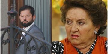 Gabriel Boric y María Luisa Cordero