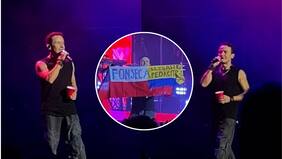 Fonseca se refirió a la migración en su show: “Gracias Chile por recibirnos a todos los colombianos con tanto cariño”