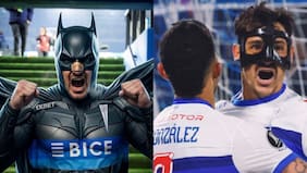 “Ganamos CTM”: hinchas de la UC compararon a Zampedri con Batman después de importante triunfo en Libertadores