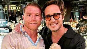 Tras la derrota contra Bivol: Canelo Álvarez se fue a un karaoke con Diego Boneta y cantaron éxitos de Luis Miguel