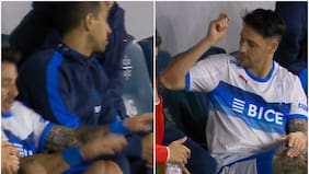 “El goleador se sienta como quiere…”: la divertida y viral caída que protagonizó Fernando Zampedri en triunfo de la UC