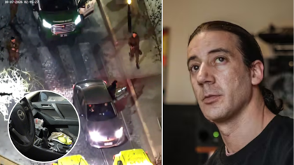 Graban momento exacto de la detención de “Tea Time”: Carabineros desenfundaron sus armas y encontraron todo esto en el auto
