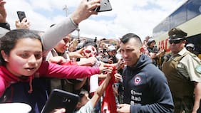 La Roja se mueve bajo fuertes medidas de seguridad en Temuco