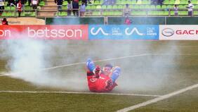 Este fue el parte médico de Martín Parra: el arquero de la “U” pasó la noche internado