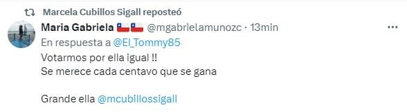 Los apoyos que recibe Marcela Cubillos en escándalo por sueldazo.