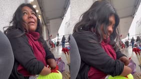 Sacó adelante a sus dos hijas: exmarido intentó matarla con explosivos, perdió las manos y hoy lucha vende flores artesanales