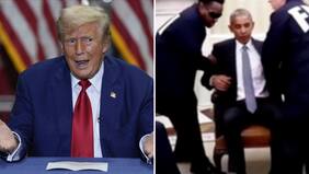 Donald Trump comparte video donde arrestan a Obama gracias a la IA