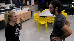 “La hue... se fue a la mierd...”: la fuerte pelea que protagonizaron Fran y Lucas en Gran Hermano