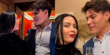 Daniela Aránguiz y "Cuco" Cerda captados por Glamorama en la inauguración de Marci, nueva tienda de Marcelo Marocchino en Lazs Condes.