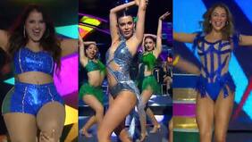 Tiritones, leotardos y hot pants a las 2 AM: Cony Capelli, "La Chama" y más figuras en número tipo Vedetón