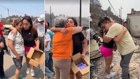 Subió los cerros con ayuda y abrazos: El emotivo encuentro de Naya Fácil con damnificados de los incendios
