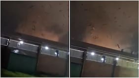 Ocho viviendas afectadas y cortes de luz: el balance de Senapred tras los vientos características tornádicas que se registraron en Yungay