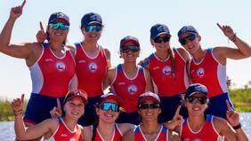 Los jóvenes titanes del remo chileno y su histórica participación en los Panamericanos Junior