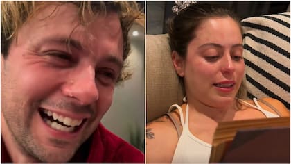 Joaquín Méndez y su pareja Amanda Martínez revelaron dl nombre de su bebé con tierna historia: se emocionaron hasta las lágrimas