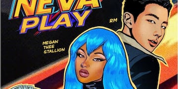 RM de BTS y Megan Thee Stallion