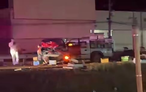 Accidente protagonizado por el excarabinero Patricio Maturana en Curicó.