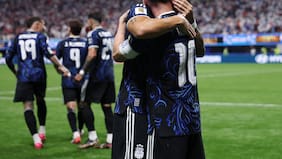 Jugador argentino celebra paso a la final del Mundial con polémico lienzo