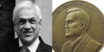 Medalla de bronce con rostro de Sebastián Piñera se puede comprar en la Casa de Moneda Chile