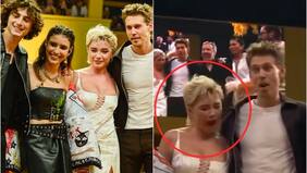 Golpean a Florence Pugh en el rostro con un objeto en plena presentación de su película Dune