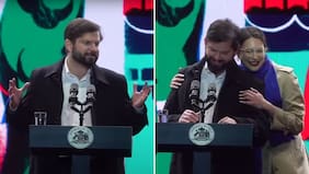 “Irací por mucho tiempo más”: La arenga “de campaña” que le tiró Boric a Hassler en inauguración de fondas