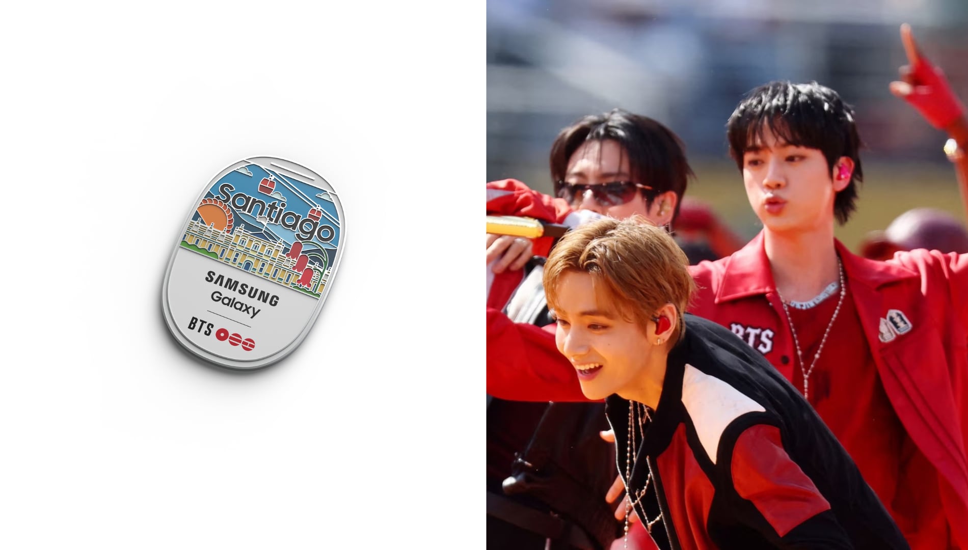 Atención Armys: Así se puede conseguir el pin exclusivo de la visita de BTS a Chile
