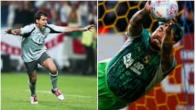 “¡Qué recuerdos me hiciste revivir!”: el épico saludo de Ricardo al Mono Sánchez por atajar sin guantes