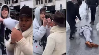 Un streamer estadounidense noqueo a un tipo que lo escupió en vivo: terminó detenido