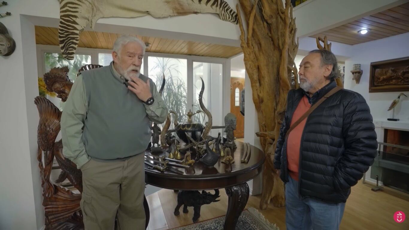 Iván Arenas hizo un recorrido por su casa en