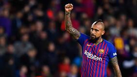 Barcelona derrotó al Eibar en duelo de chilenos en España