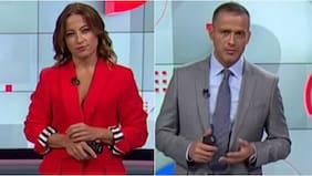 ¿Se ofendió Iván Núñez? El insólito lapsus de Constanza Santa María en pleno noticiero