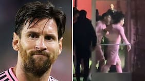 Messi explotó contra el arbitro tras goleada que sufrió el Inter Miami: Suárez tuvo que frenarlo