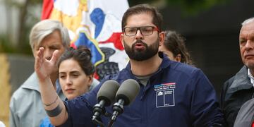 VIÑA DEL MAR: Presidente Boric visita Centro de Acopio