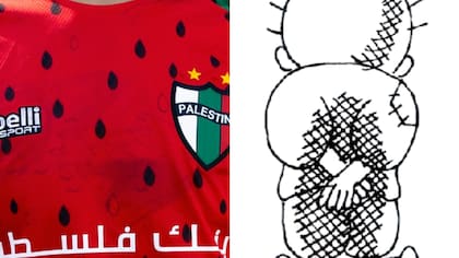 Inteligencia alemana catalogó a la sandía y Handala como símbolos de extremismo propalestino