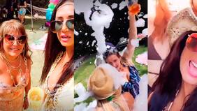 "En el cumpleaños de la Pamela Díaz nos pasamos todas", "quedamos en estado de cadáver", "nos desubicamos", "de doce a doce...", cuentan invitadas