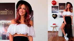 Vane Borghi cambió de color de pelo para Lollapalooza 2018