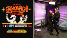 Pancho Melo y Daniela Muñoz sacan sus pasos “prohibidos” en carrera por convertirse en Reyes Guachacas