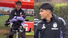 Volvió al Monumental: Damián Pizarro entrenó con el plantel de Colo Colo en sus vacaciones