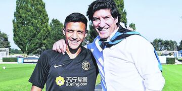 Con foto incluida: el conmovedor mensaje que dedicó Iván Zamorano a Alexis Sánchez por su llegada a Sevilla