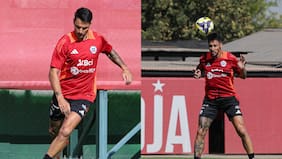 Ya viste La Roja: Zampedri conoció Juan Pinto Durán y entrena por primera vez con la selección chilena