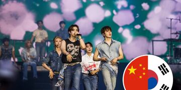 china - corea del sur