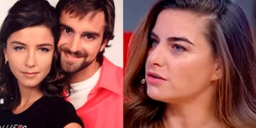 Pancha Merino y Luciando Cruz-Coke en una foto de archivo. Ingrid Cruz en un pantallazo.