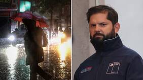 “No pueden alegar...”: La advertencia de Boric a empresas eléctricas ante inminente lluvia y viento en Santiago